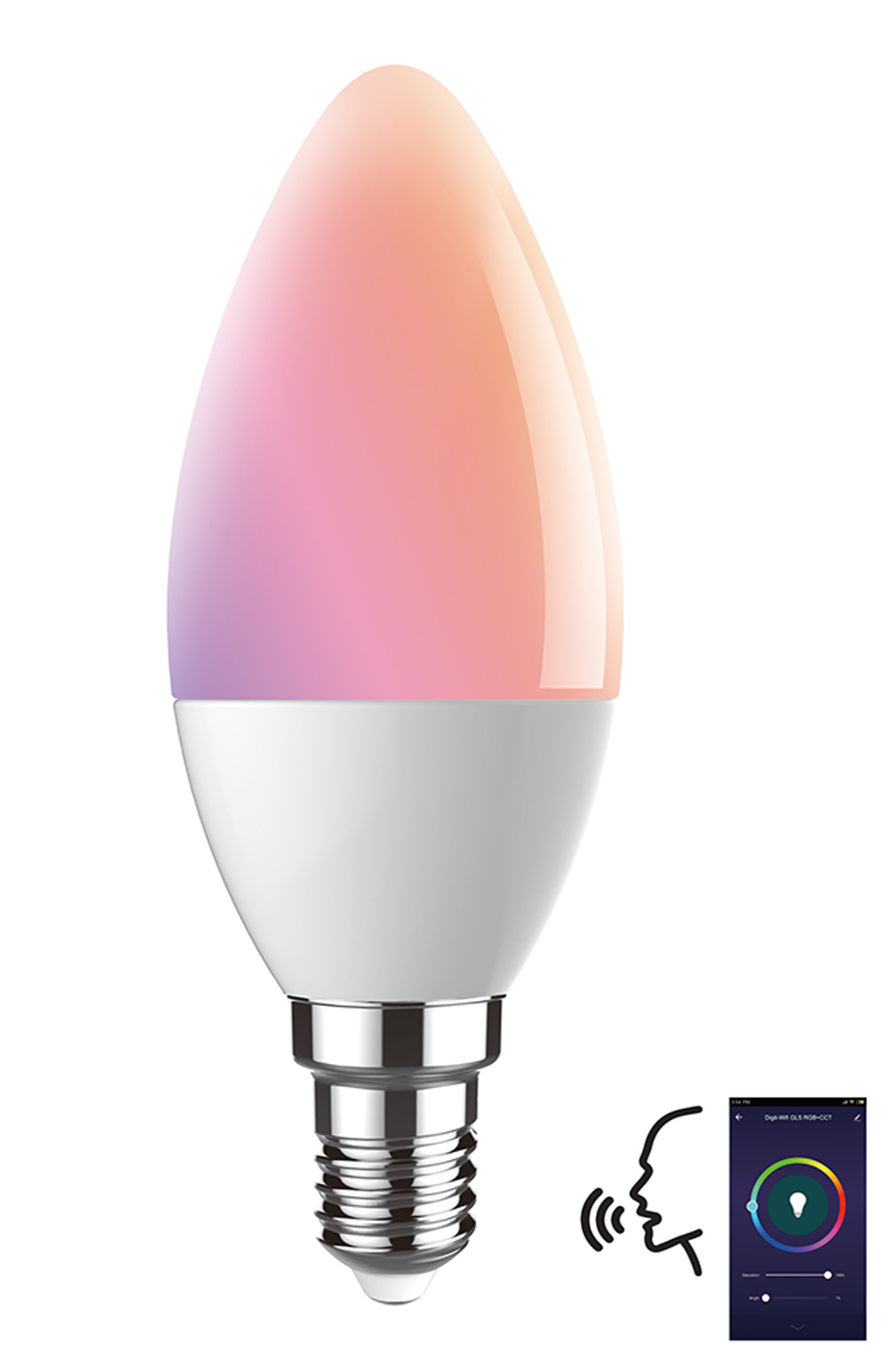 Digit Wi-Fi LED Lamps Luxram Candle